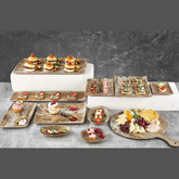 Sierra RusticWood Melamine Platter